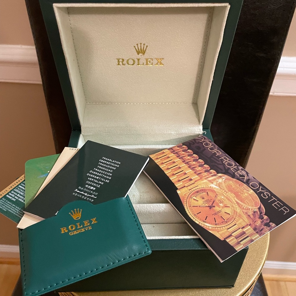 Rolex box